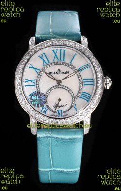 Blancpain Super Clone Lady Bird Colors Edition Watch in Stainless Steel Casing