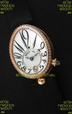 Breguet Reine De Naples Ladies Swiss 1:1 Rose Gold Replica Watch