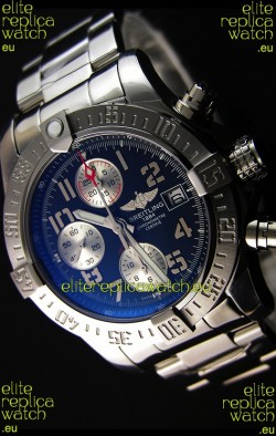 Breitling Skyland Avenger Chronograph Swiss Replica Watch Black Dial 1:1 Mirror Replica