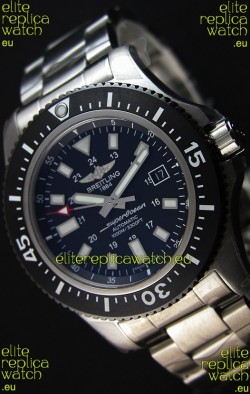 Breitling SuperOcean 44 Special Steel Swiss Replica Watch with Steel Strap