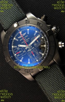 Breitling Chronomat 44 Blacksteel Swiss Replica DLC Coating 1:1 Mirror Watch