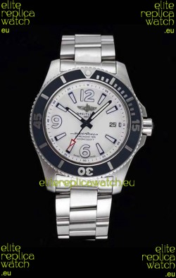 Breitling Superocean Automatic 44 Steel - White Dial 1:1 Mirror Replica
