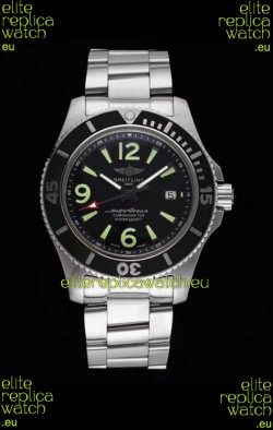 Breitling Superocean Automatic 44 Steel - Black Dial 1:1 Mirror Replica