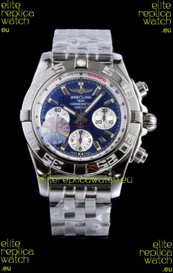 Breitling Chronomat B01 Blue Dial 904L Steel Swiss 1:1 Mirror Replica Watch