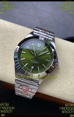Breitling Chronomat Automatic GMT 40 Green Dial 1:1 Mirror Swiss Replica Watch