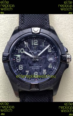 Breitling Avenger Automatic 44 Swiss 1:1 Super Clone Replica Watch - Carbon Dial 
