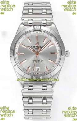 Breitling Chronomat 36MM Stainless Steel Casing 1:1 Mirror Replica Watch Steel Dial