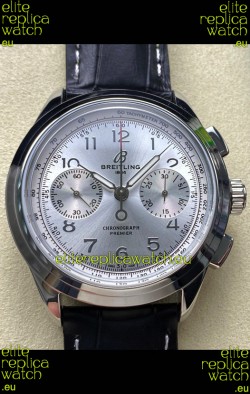 Breitling Premier B01 Chronograph 42 Edition Steel Casing Steel Dial - 1:1 Mirror Replica Watch