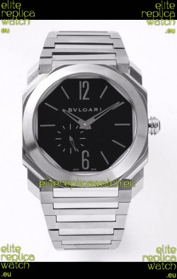 Bvlgari Octo Finissmo Edition 1:1 Mirror Replica 904L Stainless Steel Casing Black Dial