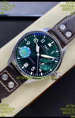 IWC Big Pilot IW501015 - Functional Power Reserve Green Dial 1:1 Mirror Watch