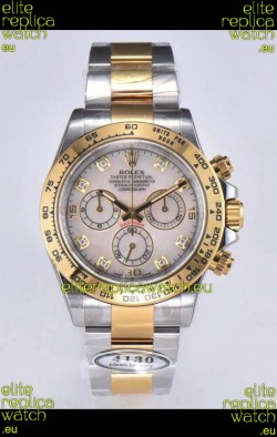 Rolex Cosmograph Daytona M116503-0007 2 Tone Yellow Gold Original Cal.4130 Movement - 904L Steel Watch