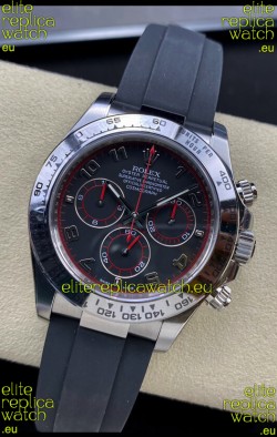 Rolex Cosmograph Daytona 116509 Black Dial Cal.4130 Movement - 904L Steel Watch