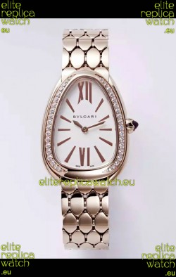Bvlgari Serpenti Seduttori Edition in Rose Gold Casing Super Clone Watch