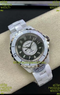 Chanel J12 38MM White Ceramic Case Watch Automatic 1:1 Mirror Replica Watch
