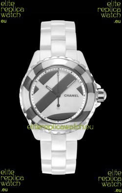 Chanel J12 Untitled White Ceramic Casing Watch 1:1 Mirror Replica Watch - 38MM Automatic Movement