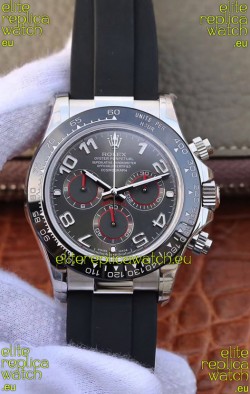 Rolex Cosmograph Daytona 116509 White Gold Original Cal.4130 Movement - 904L Steel Watch