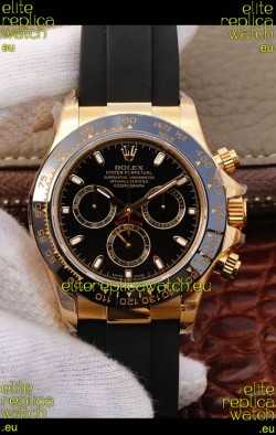 Rolex Cosmograph Daytona 116508 Yellow Gold Original Cal.4130 Movement - 904L Steel Watch