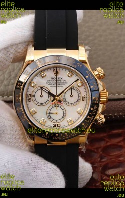 Rolex Cosmograph Daytona 116508 Yellow Gold Original Cal.4130 Movement - 904L Steel Watch