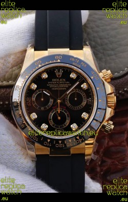 Rolex Cosmograph Daytona 116508 Yellow Gold Original Cal.4130 Movement - 904L Steel Watch