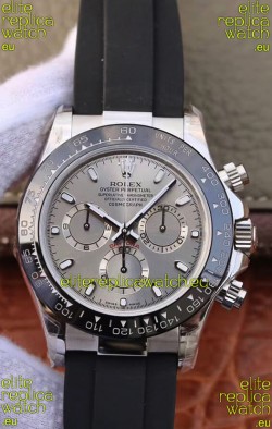 Rolex Cosmograph Daytona 116509 White Gold Original Cal.4130 Movement - 904L Steel Watch