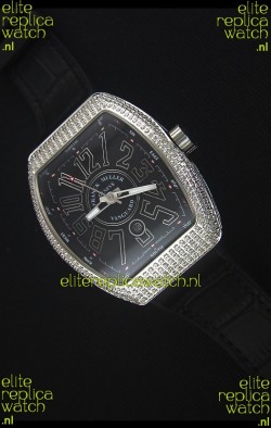 Franck Muller Vanguard Swiss Replica Watch in Stainless Steel Case