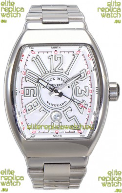 Franck Muller Vanguard Yachting V45 Stainless Steel Casing Swiss Replica Watch 