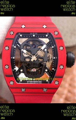 Richard Mille RM052-1 Tourbillon in RED Ceramic Casing - 1:1 Mirror Quality 