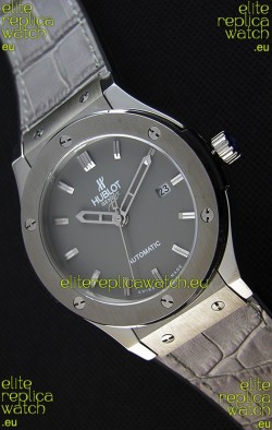 Hublot Classic Fusion Racing Grey Titanium Swiss Replica Watch - 1:1 Mirror Replica