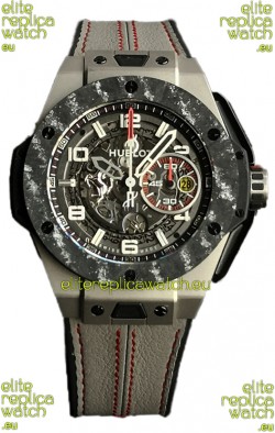 Hublot Big Bang F1 "Titanium Carbon" Casing Chronograph Swiss Replica Watch 