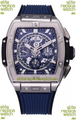 Hublot Spirit of Bang Titanium Casing Blue Dial - 42MM Swiss Replica