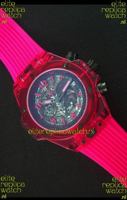 Hublot Big Bang Unico Red Sapphire Quartz Replica Watch 45MM