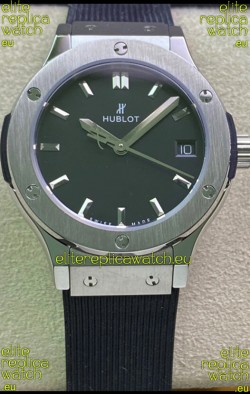 Hublot Classic Fusion Stainless Steel 33MM Black Dial Swiss Quartz Movement Watch 1:1 Mirror Quality