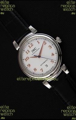IWC Schaffhausen DA Vinci IW356601 Automatic Swiss Watch White Dial 1:1 Mirror Replica 