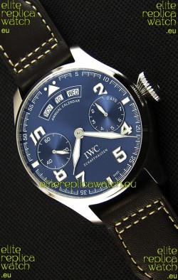 IWC Big Pilot Annual Calender Steel Blue Le Petit Prince Edition 1:1 Mirror Replica