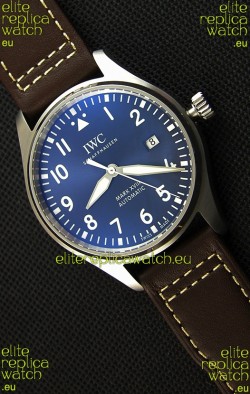 IWC Pilot's MARK XVIII IW327010 Steel Blue Dial Le Petit Prince Swiss Replica Watch 1:1 Mirror Edition