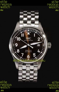 IWC MARK XVIII Antoine de Saint-Exupéry Edition in 904L Brown Dial 40MM - 1:1 Mirror Replica