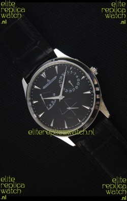 Jaeger-LeCoultre Master Ultra Thin Réserve De Marche Black Dial 1:1 Mirror Replica Watch