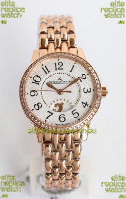 Jaeger-LeCoultre Rendez-Vous Steel Night & Day 1:1 Mirror Rose Gold Watch