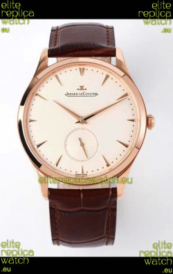 Jaeger LeCoultre Master Grand Ultra Thin Rose Gold Watch 1:1 Mirror Replica