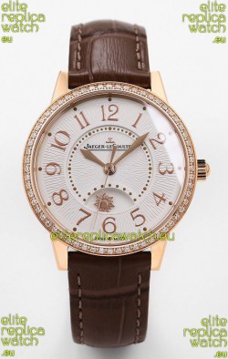 Jaeger-LeCoultre Rendez-Vous Steel Night & Day Rose Gold 1:1 Mirror Swiss Watch