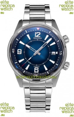 Jaeger LeCoultre Polaris Date Blue Dial Steel Strap 1:1 Mirror Replica Watch 42MM