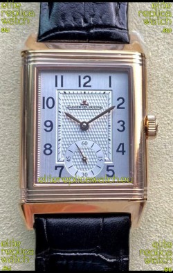 Jaeger-LeCoultre Reverso DuoFace Rose Gold Casing Watch in Swiss Automatic Movement