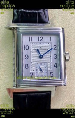 Jaeger-LeCoultre Reverso DuoFace Stainless Steel Casing Watch in Swiss Automatic Movement