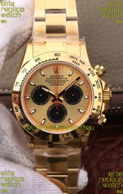 Rolex Cosmograph Daytona 116508 Yellow Gold Original Cal.4130 Movement - 904L Steel Watch