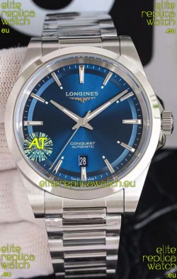 Longines Conquest Automatic Blue Dial Automatic Watch in Steel Casing