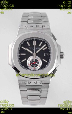 Patek Philippe Nautilus 5980/1A 904L Steel Case in Black Dial - 1:1 Mirror Replica