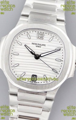 Patek Philippe Nautilus 7118/1A White Dial 1:1 Mirror Swiss Replica Watch in 904L Steel 