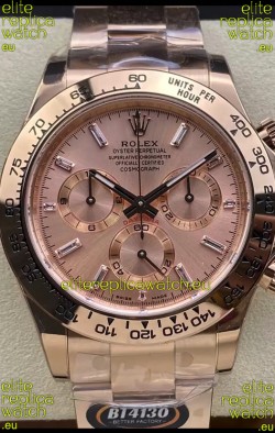 Rolex Cosmograph Daytona M116505 Rose Gold Original Cal.4130 Movement - 904L Steel Watch