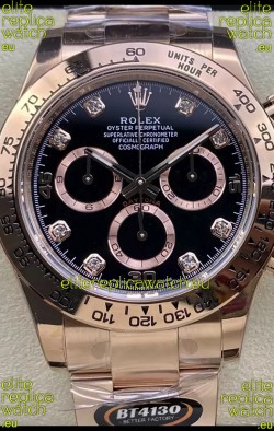 Rolex Cosmograph Daytona M116505 Rose Gold Original Cal.4130 Movement - 904L Steel Watch