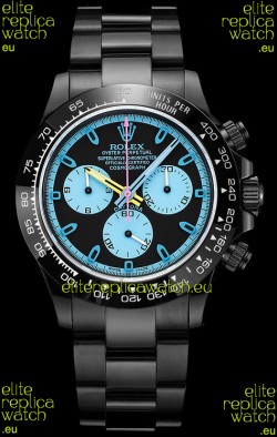 Rolex Daytona Blaken 1:1 Swiss Mirror Replica Black Dial Cal.4130 Movement (WITH BOX) 
